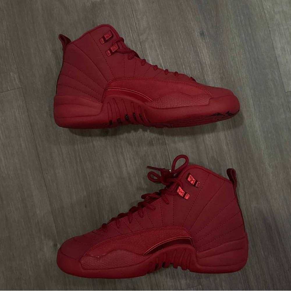 Red High-Top Sneakers